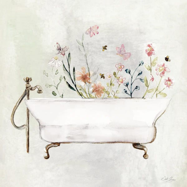 Furniture: Botanical Bath II by Stella Chang