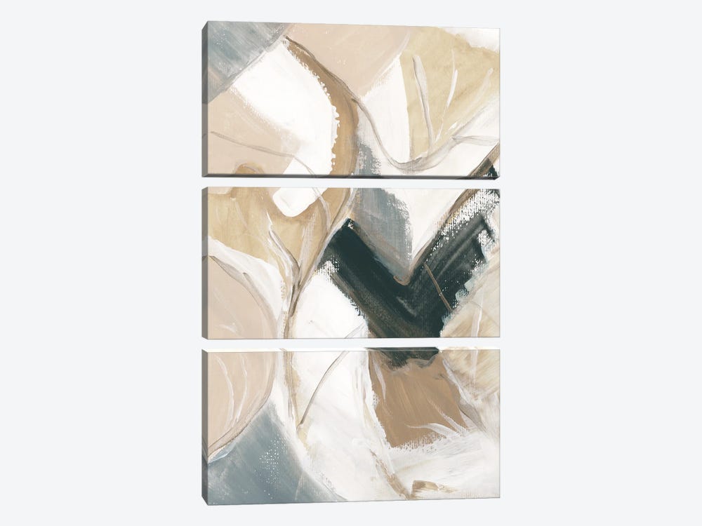 Marble Lines II by Stella Chang 3-piece Canvas Print