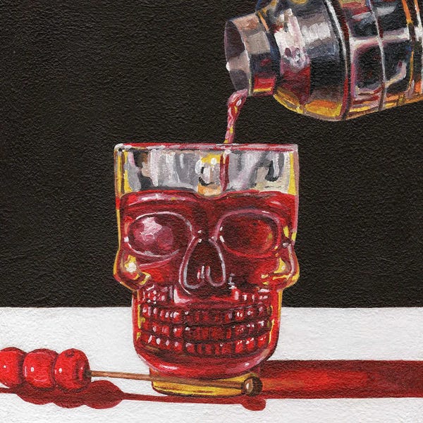 Skulls: Skull Cocktail by Cansu Rossi