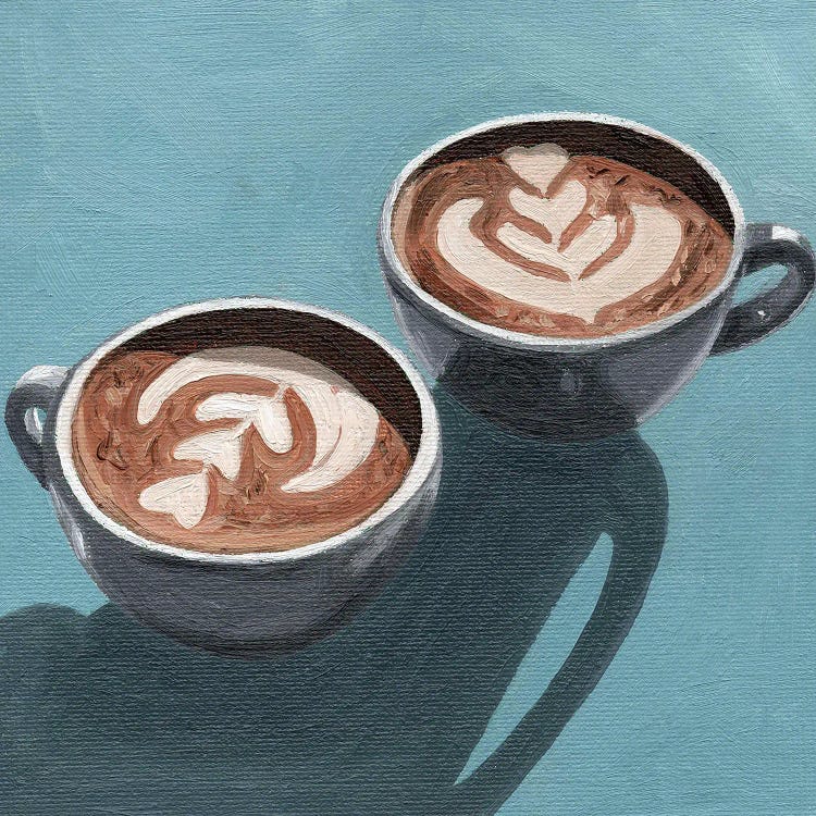Gloomy Cappuccinos by Cansu Rossi wall art
