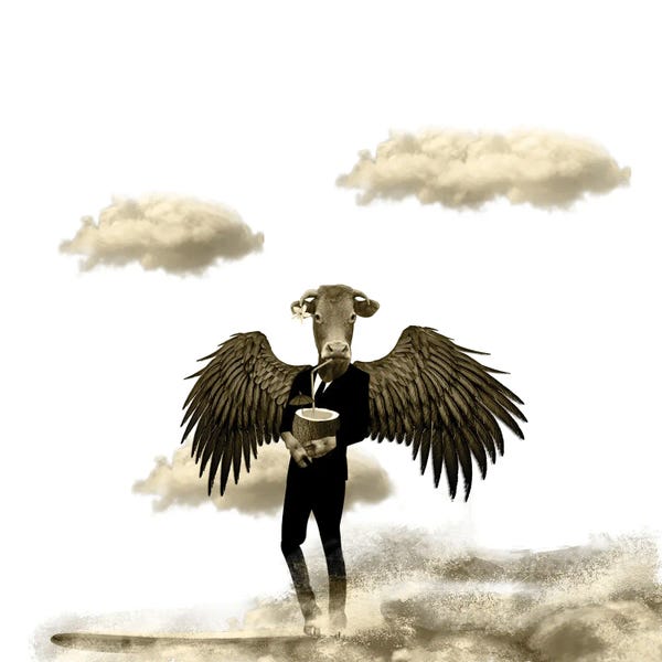 Surrealism: Holly Cow by Caroline Keslassy