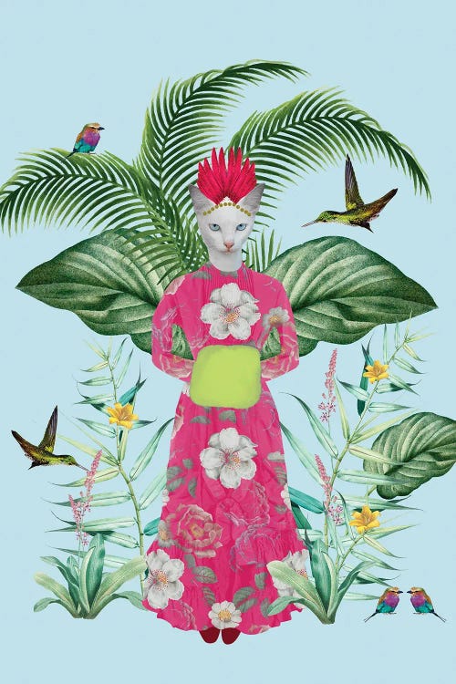 Mia, Mother Of Birds by Caroline Keslassy wall art