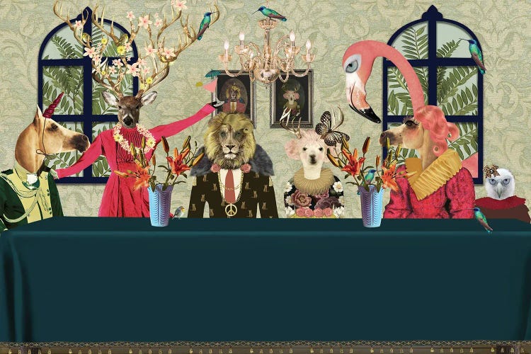 Party Animals by Caroline Keslassy wall art