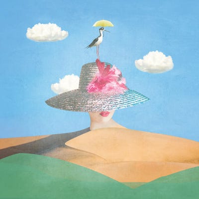 On Top Of The World by Caroline Keslassy framed wall art