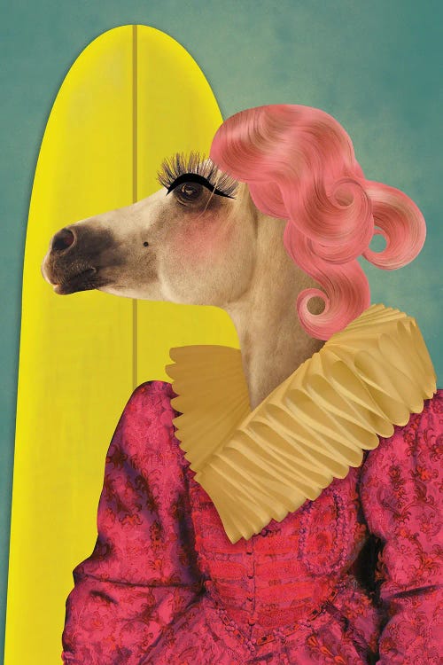 Dolly-Lady Horse by Caroline Keslassy wall art