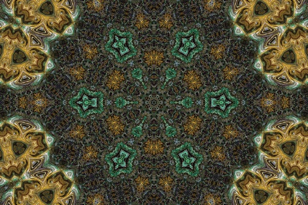 Naum Dorkhman: Cannabis Kaleidoscope XIV by Naum Dorkhman