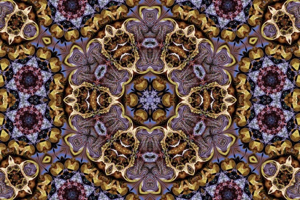 Naum Dorkhman: Cannabis Kaleidoscope VII by Naum Dorkhman