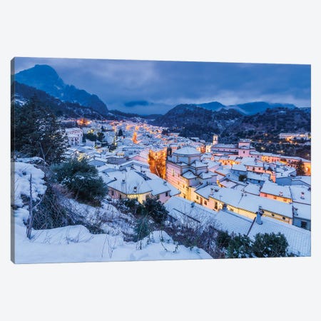 White Town (Grazalema, Spain) Canvas Print #CNS105} by Chano Sánchez Canvas Art Print