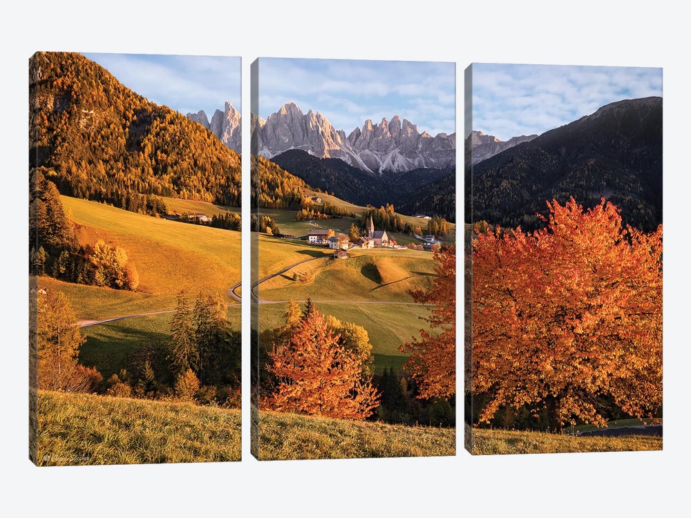 Keep Dreaming (Dolomites, Italy) by Chano Sánchez 3-piece Canvas Artwork