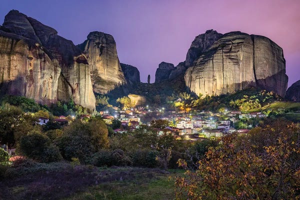 Chano Sánchez: Between Giants (Meteora, Greece) by Chano Sánchez