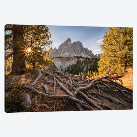 Wait For Your Moment (Dolomites, Italy) Canvas Print #CNS110} by Chano Sánchez Canvas Print