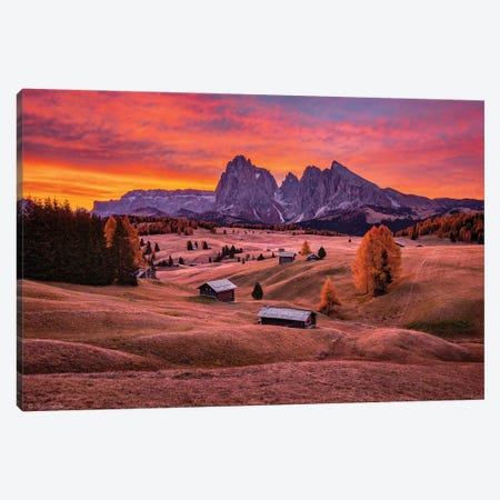 Is This A Dream (Dolomites, Italy) Canvas Print #CNS114} by Chano Sánchez Canvas Art