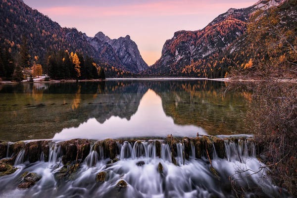 Chano Sánchez: Peaceful Morning (Dolomites, Italy) by Chano Sánchez