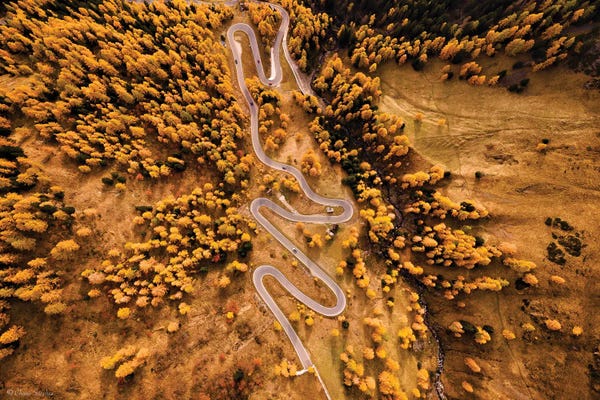 Chano Sánchez: Infinite Curves (Dolomites, Italy) by Chano Sánchez