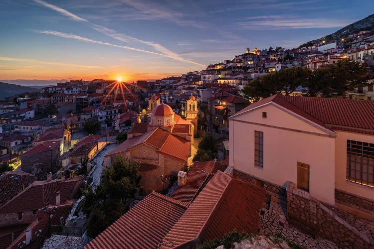 Relative Time (Arachova, Greece) by Chano Sánchez wall art