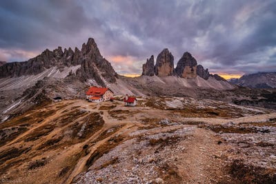 Majestic Mountains (Dolomites, Italy) by Chano Sánchez canvas print