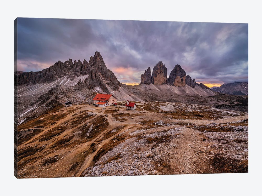 Majestic Mountains (Dolomites, Italy) by Chano Sánchez 1-piece Canvas Art