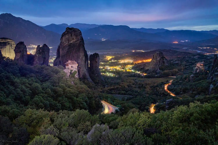 Another World (Meteora, Greece) by Chano Sánchez wall art