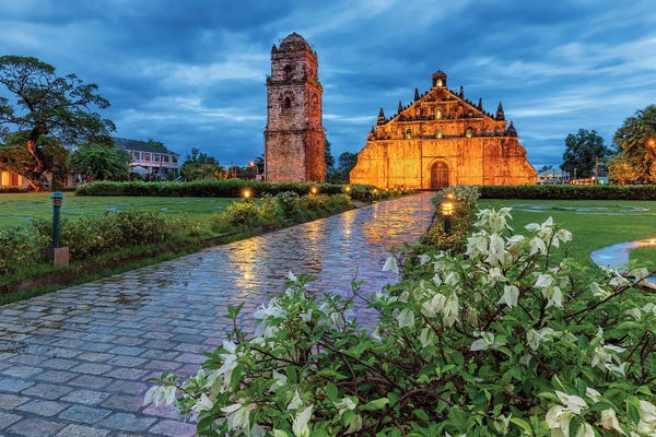 Chano Sánchez: Unique Temple (Paoay, Philippines) by Chano Sánchez