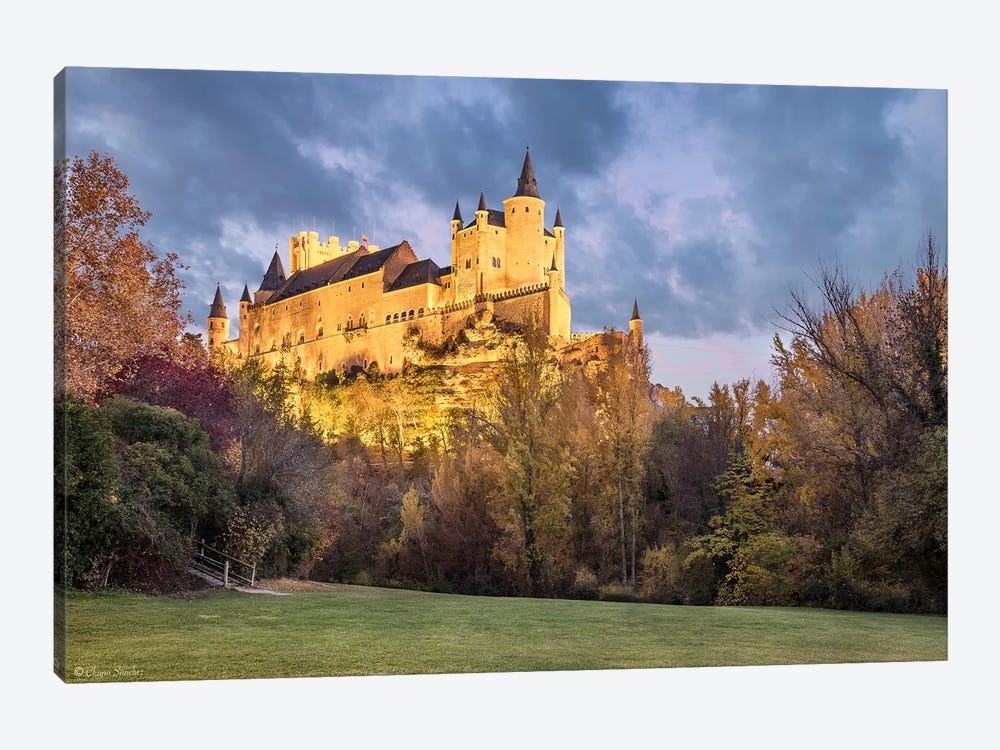 Castle Of My Dreams (Segovia, Spain) by Chano Sánchez 1-piece Canvas Artwork