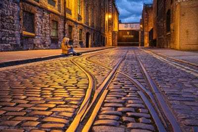 Dark Elixir (Dublin, Ireland) by Chano Sánchez canvas print