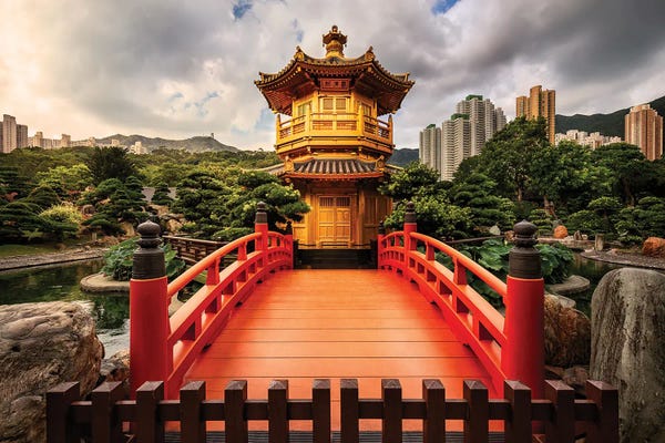 Chinese Culture: Oasis Of Serenity (Hong Kong) by Chano Sánchez
