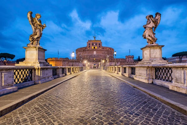 The Colosseum: Celestial Guardians (Rome, Italy) by Chano Sánchez
