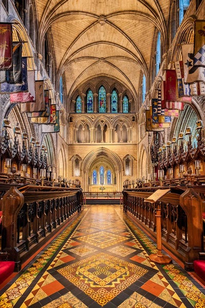 Arches: Knights Over The Choir (Dublin, Ireland) by Chano Sánchez