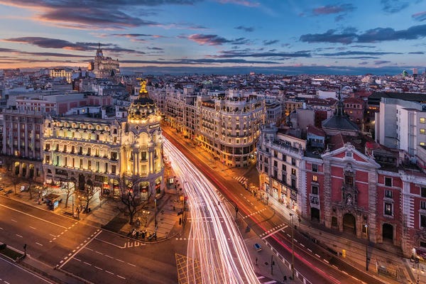Community Of Madrid: Capital Of The Night (Madrid, Spain) by Chano Sánchez