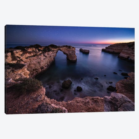 At The Edge Of The Universe (Algarve, Portugal) Canvas Print #CNS23} by Chano Sánchez Art Print
