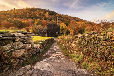 Autumnal Magic (Glendalough, Ireland) by Chano Sánchez canvas print