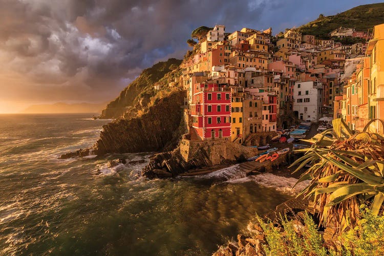 Climatic Roller Coaster (Le Cinque Terre, Italy) by Chano Sánchez wall art
