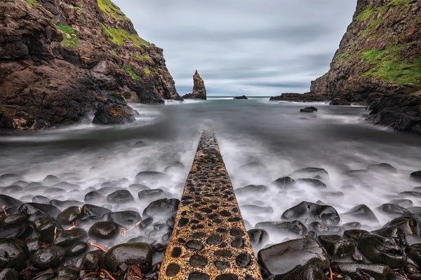 Chano Sánchez: Dark Weather (Portcoon Jetty, Northern Ireland) by Chano Sánchez
