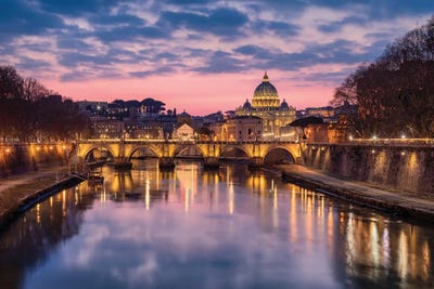 Eternally Beautiful (Rome, Italy) by Chano Sánchez canvas print