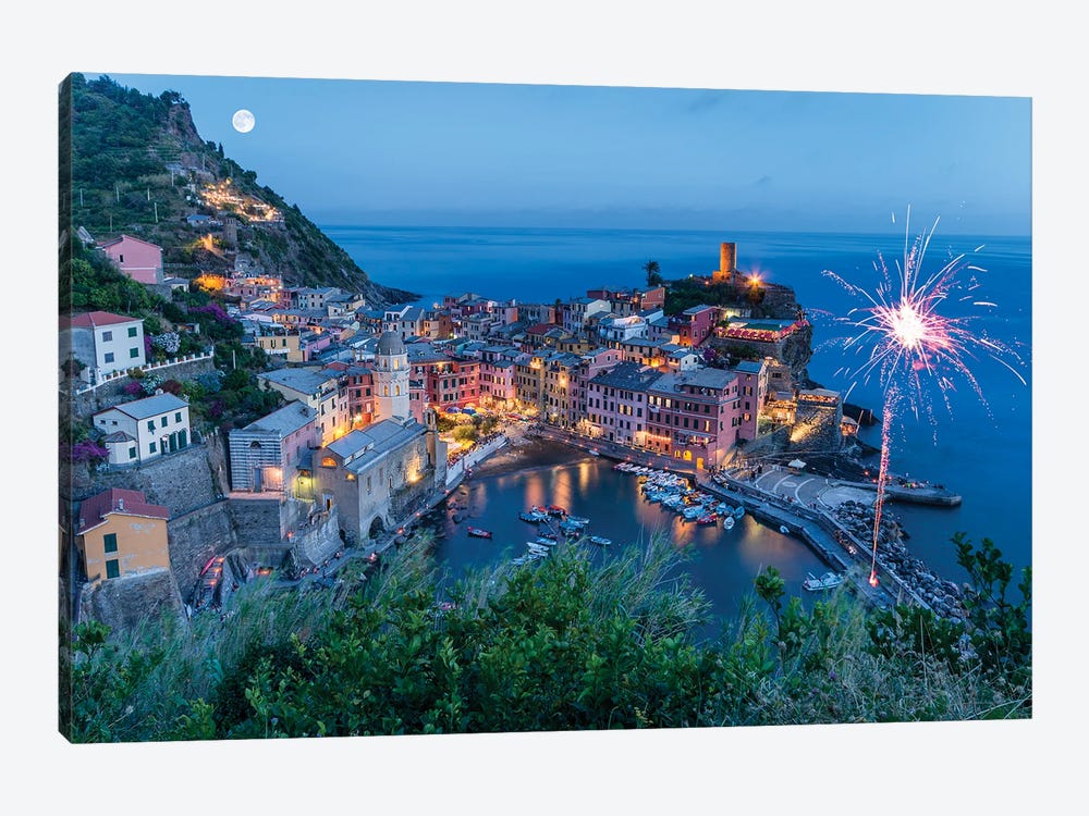 Magical Moments Union (Le Cinque Terre, Italy) by Chano Sánchez 1-piece Canvas Print