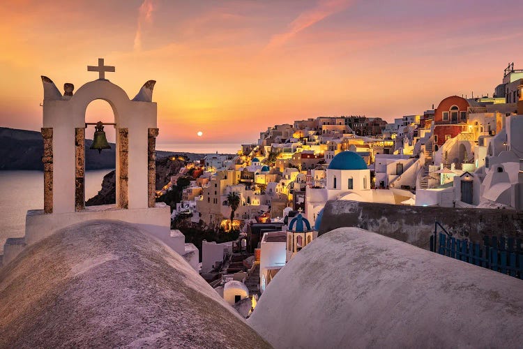 Mediterranean Sun (Santorini, Greece) by Chano Sánchez wall art