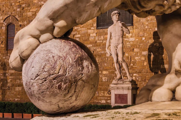 Perfection Replica (Florence, Italy) by Chano Sánchez wall art