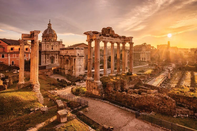 Ruins Of Eternity (Rome, Italy) by Chano Sánchez wall art