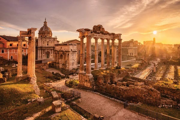 Chano Sánchez: Ruins Of Eternity (Rome, Italy) by Chano Sánchez