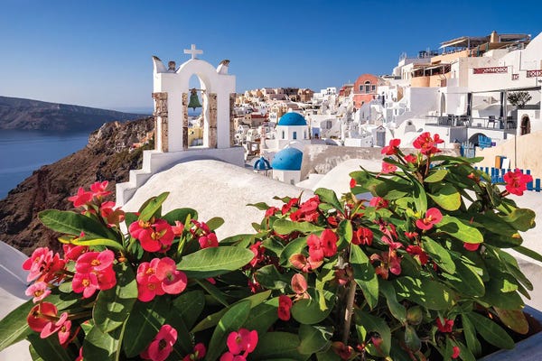 Chano Sánchez: Blue Sky (Santorini, Greece) by Chano Sánchez