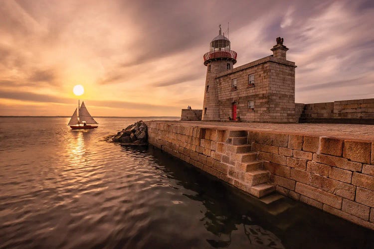 The Sun Is My Lighthouse (Howth, Ireland) by Chano Sánchez wall art