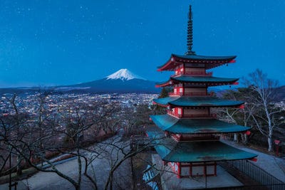 Timeless Fantasy (Mt. Fuji, Japan) by Chano Sánchez gallery poster