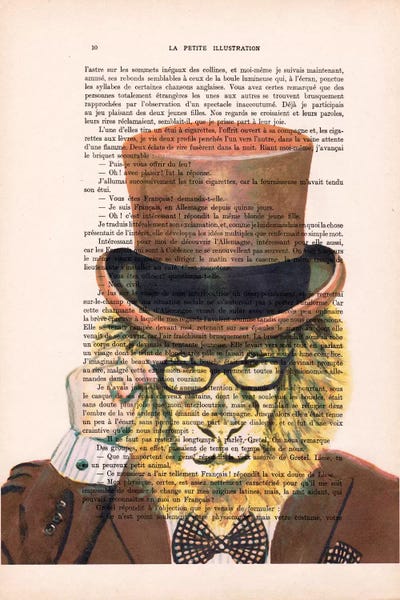 Gentleman Lion by Coco de Paris multi panel art