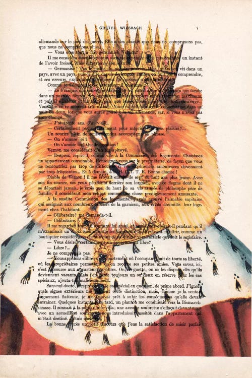 Lion King by Coco de Paris wall art