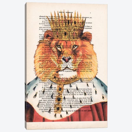Lion King Canvas Print #COC115} by Coco de Paris Canvas Print