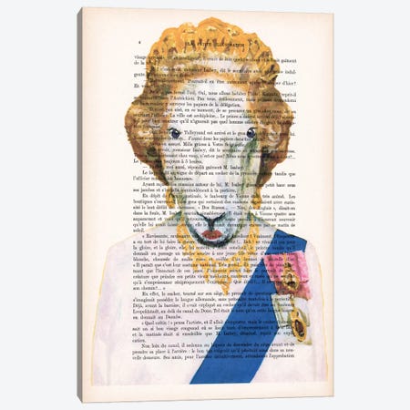 Queen Elisabeth Goat Canvas Print #COC128} by Coco de Paris Canvas Print