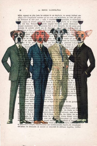 Book illustrations: The Wine Club, Text by Coco de Paris