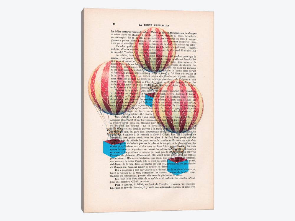 Three Air Balloons by Coco de Paris 1-piece Art Print