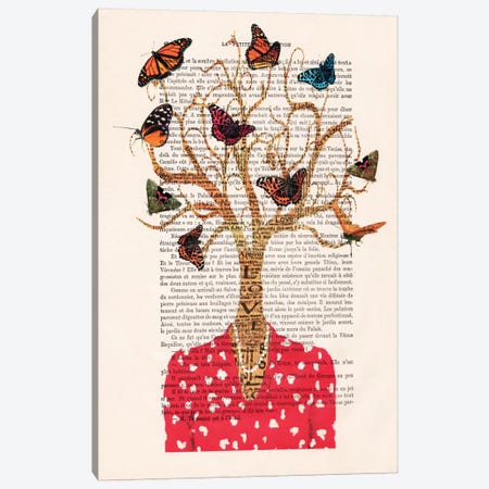 Tree Lady Canvas Print #COC142} by Coco de Paris Canvas Print