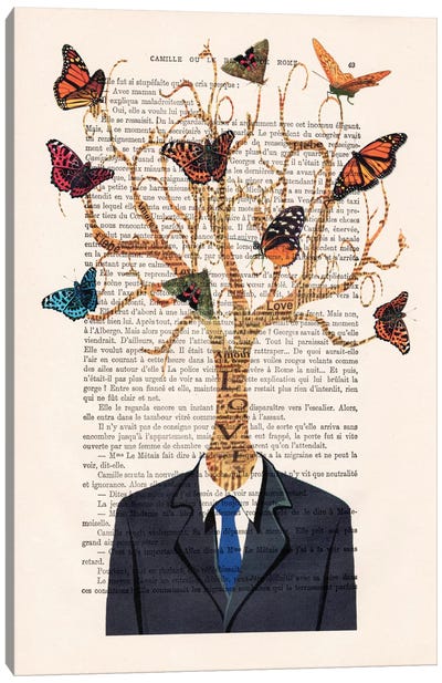 Tree Man Canvas Art Print